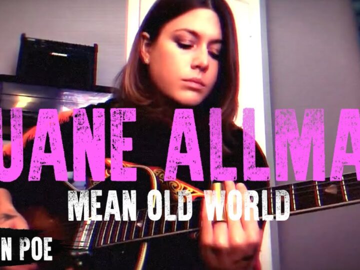 Duane Allman Mean Old World (Larkin Poe Cover)