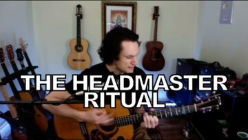 The Smiths – The Headmaster Ritual (acoustic cover)