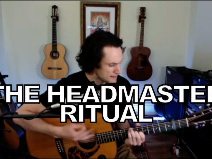 The Smiths – The Headmaster Ritual (acoustic cover)