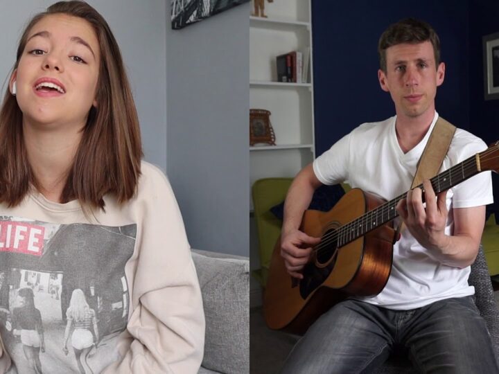 Ariana Grande & Justin Bieber – Stuck With U | Allie Sherlock & Phily Campbell cover