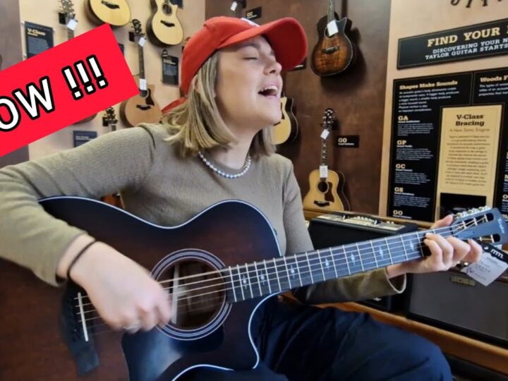 GIRLS INCREDIBLE GUITAR SPEED !! Declan McKenna – Brazil | Allie Sherlock cover & Zoe Clarke