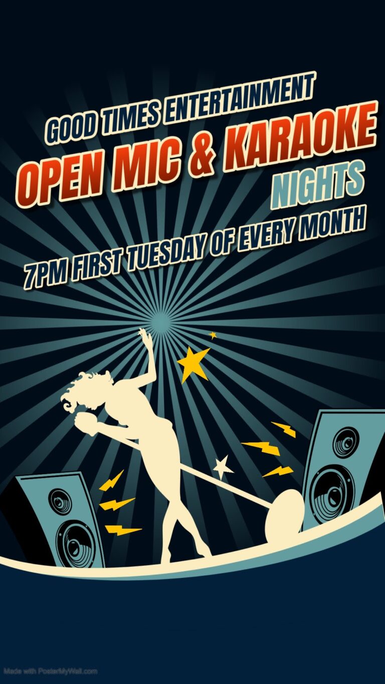 Karaoke Poster 2 Made with PosterMyWall Original 768x1365